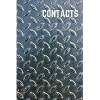 Contacts: Contacts address book; Easy to use with space for address for names, addresses, phone numbers, emails, birthdays and social media. 6 x 9 in ... organiser to keep your contacts on hand.
