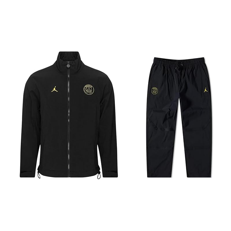 Mua Nike DV0609-010/DV0618-010 Men's Top and Bottom Set, Soccer Wear,  Tracksuit, Jordan, Paris Saint-Germain, Woven Nylon Pants, PSG, Setup,  Black,