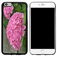 Hybrid Case Cover for iPhone 6 Plus & 6s Plus - Pink Hydrangea Design