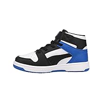 Puma Kids Boys Rebound Layup Sl V Slip On Sneakers Shoes Casual - White
