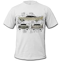 Men's 1958 Fury American Classic Car T-Shirt