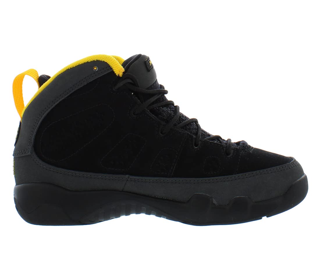 Nike Jordan Kid's Shoes Air Jordan 9 Retro (PS) Dark Charcoal University Gold 401811-070