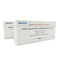 [10 Pack] Home Alcohol Saliva Test Strips Kit, Alcohol Tester, Accurate and 2 Minutes to Get Results
