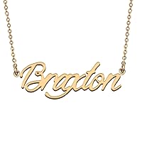 HUAN XUN Personalized Jewelry Custom Initial Pendant Custom Name Necklaces for Women Girls