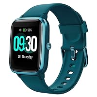 Smart Watch for Android/Samsung/iPhone, Activity Fitness Tracker with IP68 Waterproof for Men, Women, Children, Smartwatch with 1.3 Inch Full Touch Colour Screen, Heart Rate Monitor, Sleep Monitor,