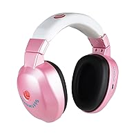 Lucid Audio Bluetooth HearMuffs for Infant/Toddler - Hearing Protection Ear Muffs for Infant/Toddler 0-4 Years Old - (Pink)