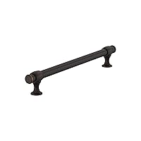 Amerock BP54065ORB | Oil Rubbed Bronze Appliance Pull | 12 inch (305mm) Center-to-Center Cabinet Handle | Winsome | Furniture Hardware