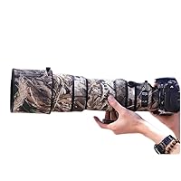 CHASING BIRDS Camouflage Waterproof Lens Coat for Nikon AF-S 200-400mm F4 G II ED VR Rainproof Lens Protective Cover (Reed Camouflage, with 1.7X TC (TC-17E II))