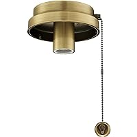 Fanimation F6AB Fitters, 3.41x5.14x5.14, Antique Brass