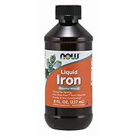 Supplements, Iron Liquid 18 mg, Non-Constipating*, Essential Mineral, 8-Ounce