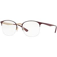 Ray-Ban Rx6422 Square Prescription Eyeglass Frames
