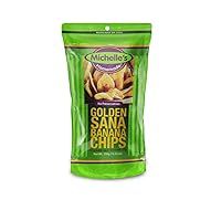 Michelle's Home made Golden - Sana Banana Chips - 350 G / 12.35 OZ - Product of the Philippines