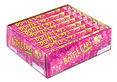 Bottle Caps - Soda Pop Candy, Count 24 (1.77 oz) - Sugar Candy / Grab Varieties & Flavors