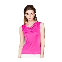 Women’s Silk Sleeveless Blouse,Loose Shirt&&Round Collar,Camisole of Mulberry Silk,5+ Optional Colors,女士真丝衬衫