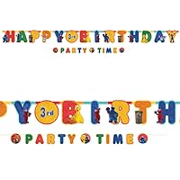 Everyday Sesame Street Jumbo Letter Banner Kit - 10' & 6' (Pack Of 2) - Multicolor Paper Birthday Banners - Perfect For Kid's Celebrations