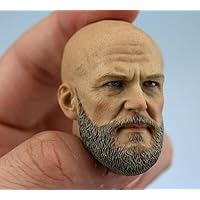 1/6 Scale Modern Soldier Beard Head Sculpture Model for 12