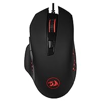 (Renewed) Redragon Gainer M610 Wired USB Gaming Mouse - 3200 DPI (Black)