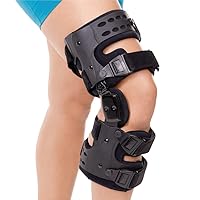 Osteoarthritis Unloader Knee Brace - Best Tricompartmental OA Support for Bone on Bone Arthritis Pain, Medial or Lateral Compartment Valgus Unloading, Arthritic Cartilage Repair (Right)