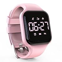 LED Kids Multifunction Steps Counting Watch, Digital Watch, Non-Bluetooth Pedometer Watch, Stopwatch, Alarm Clock, Calories for Women Children Girls Boys
