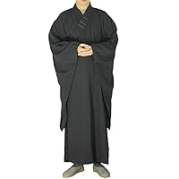 Shaolin Temple Zen Buddhist Robe Monk Meditation Kung Fu Shirt