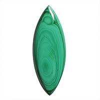 Natural Green Malachite Cabochon Marquise Shape Size 39x14x6 MM Pendant Jewellery Making Gemstone It Opens the Heart to Unconditional Love