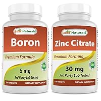 Boron 5 mg & Zinc Citrate 30 mg