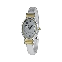 Women's Fashion Watches | Stainless Steel Bangle Watch | Quartz Analog | 20mm Durable Oval Design | Ladies Wristwatch