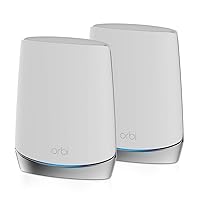 NETGEAR Orbi Whole Home Tri-band Mesh WiFi 6 System (RBK752) – Router with 1 Satellite Extender | Coverage up to 5,000 sq. ft., 40 Devices | AX4200 (Up to 4.2Gbps)