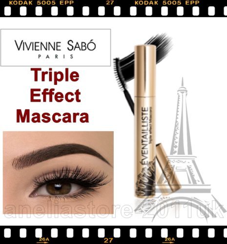VIVIENNE SABO EVENTAILLISTE Mascara with Triple Effect Black 9 ml