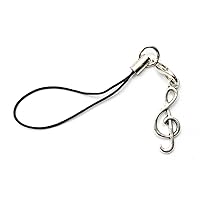 Treble Clef Note Mobile Cell Phone Charm Pendant Orchestra Music