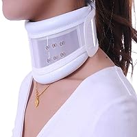 Neck Cervical Traction Collar Device Brace Support, for Stiff Neck Pain Relief Injury Recovery,M