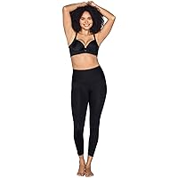 Leonisa High Waisted Compression Leggings for Women - Butt Lifting Anti Cellulite Pants