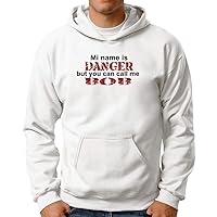 Personalized My Name is Danger but You can Call me Add Any Name Hoodie