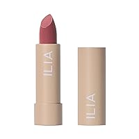 ILIA - Color Block Lipstick | Non-Toxic, Vegan, Cruelty-Free, Hydrating + Long Lasting, No Budge Color with Full Coverage (Rosette (Soft Pink With Cool Undertones), 0.14 oz | 4 g)