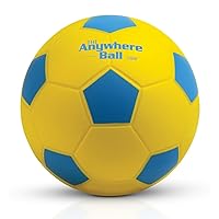 Kids Foam Soccer Ball - Super Soft for Junior Soccer - Yellow