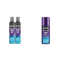 John Frieda Frizz Ease Curly Hair Reviver Mousse Enhances Curls, a Soft Flexible Hold & Anti Frizz, Frizz Ease Dream Curls Daily Styling Spray for Curly Hair