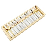 Solid Wood Structure Office Abacus Calculation Tool Math Learning Tools for Beginners
