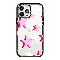 CASETiFY Impact Case for iPhone 13 Pro Max - Triple Stars - Clear Black