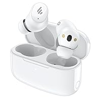 Edifier TWS1 Pro 2 Active Noise Cancellation Earbud, 42dB Depth ANC, AI-Enhanced Calls with 4 Mics, in-Ear Detection, Fast Charging, Game Mode, Custom EQ, True Wireless Bluetooth 5.3 Earbuds - White