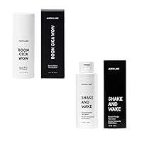 Shake And Wake Exfoliating Powder Face Wash & Boom Cica Wow Barrier Boost Gel Cleanser