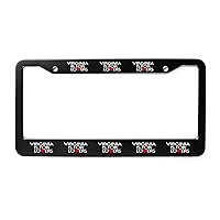 Virginia is for Lovers License Plate Frame Personalized Car Tag Holder Cover Car Accessories for Women Men