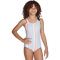 Billabong Girl's Stoked On Stripes One-Piece Swimsuit (Little Kids/Big Kids)