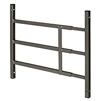 Segal S 4758 Fixed Adjustable Child Safety Window Guard Prevents Accidental Falls, Tamper Resistant Screws Included, Non-Egress, 15-1/4 in.H x 32-1/2 in-54 in.W, Bronze