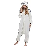 SAMGU Adult Onesie Animal Halloween Cosplay Costume One Piece Pajamas for Women and Men