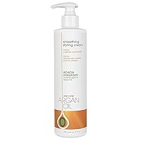 One 'n Only Argan Oil Smoothing Styling Cream, Helps Protect Hair Color, Eliminates Frizz, Hydrates, Adds Shine, Definition, and Texture for a Flexible Hold, 9.8 Ounces