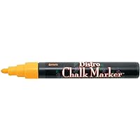 Uchida Marvy Broad Point Tip Bistro Chalk Marker Art Supplies, Fluorescent Orange