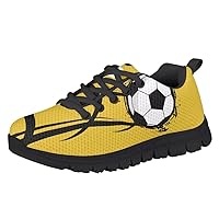 Kids Sneakers Boys Girls Tennis Shoes Stylish Cool Boys Soccer Sneakers Comfortable Impact Resistance
