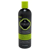 Hask Conditioner Charcoal Purifying 12 Ounce (354ml) (2 Pack)