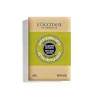 L'OCCITANE Shea Butter Extra-Gentle Solid Soap: Citrusy Shea Verbena, Relaxing Shea Lavender, Vegetable Based, Artisanal, Hand & Body Soap, Gently Cleanse, Vegan