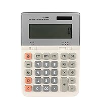 Calculator Classic Durable Financial Accounting Money Large Dual Power Large Screen Large Buttons Desktop Solar
